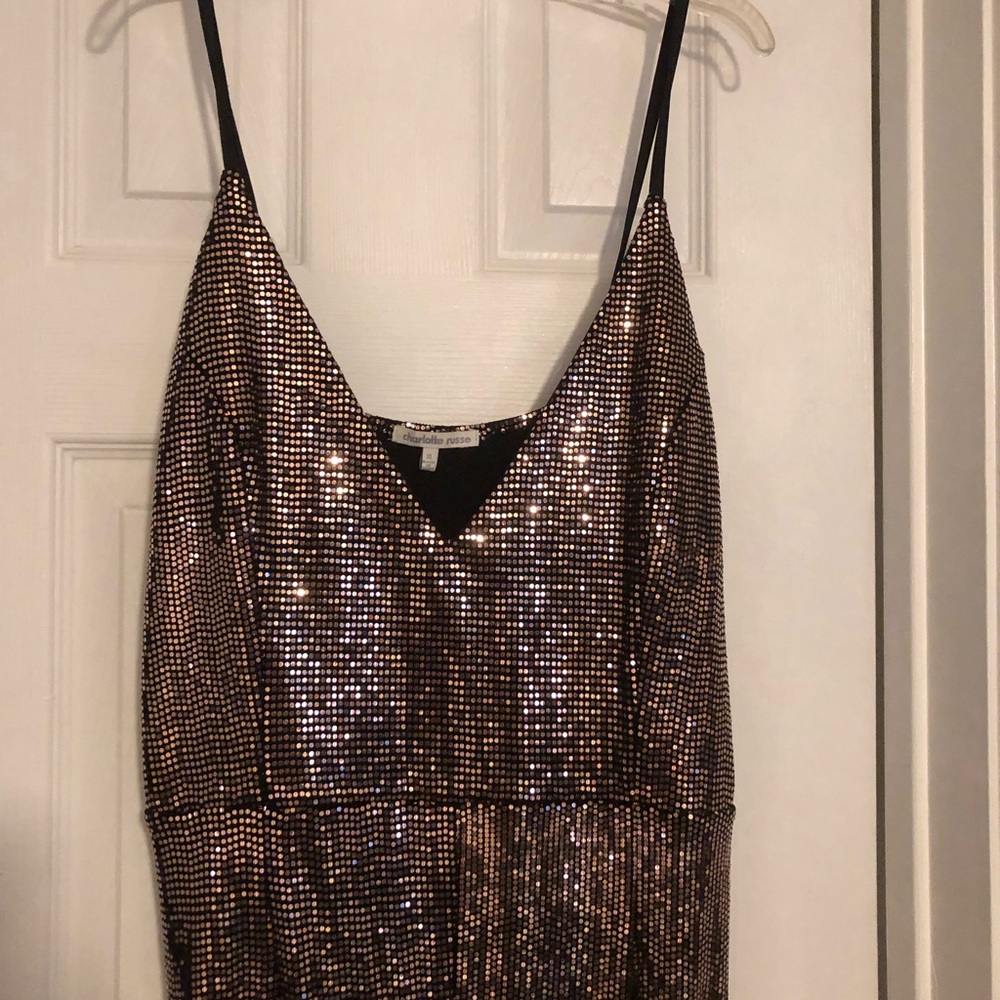 Disco Ball Sequin Jumpsuit